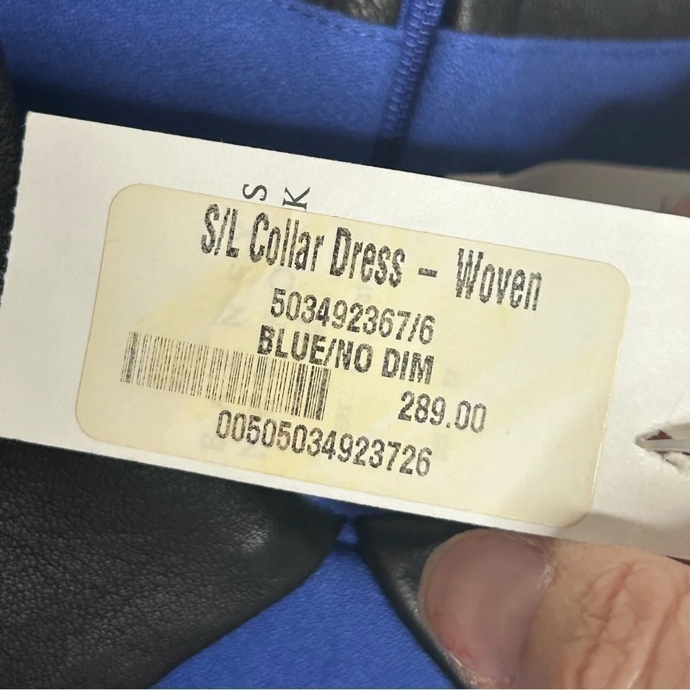 Thakoon Addition Blue Shift Dress NWT